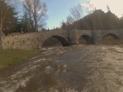 Pont tordu d'Aiguilhe